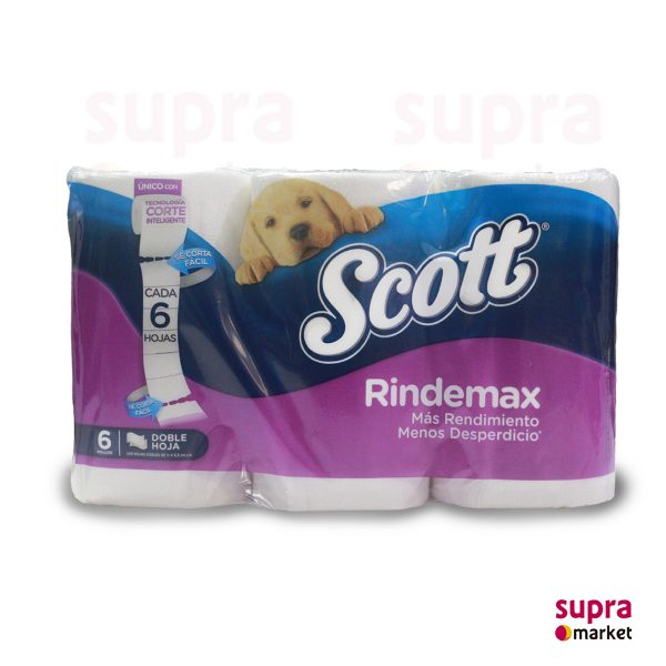 PAPEL HIGIÉNICO SCOTT RINDEMAX
