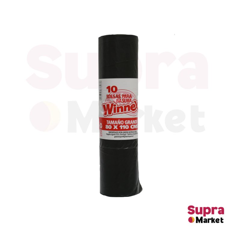 BOLSA BASURA WINNEX 80X110 5 PAQUETES