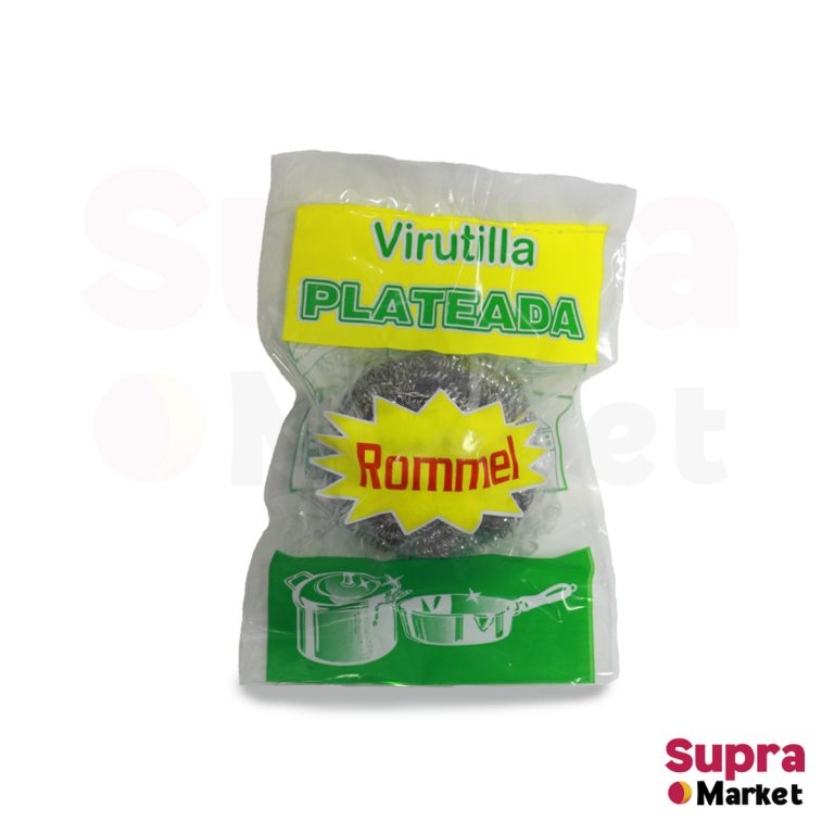 VIRUTILLA ESPONJA PLATEADA