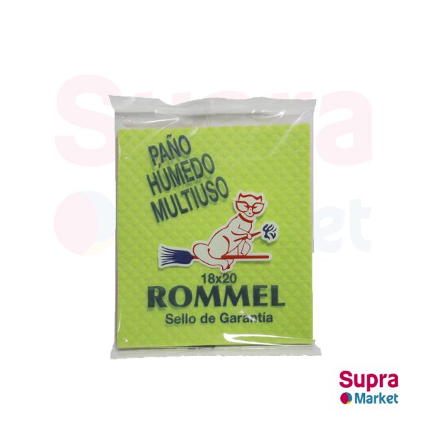 PAÑO HUMEDO ROMMEL