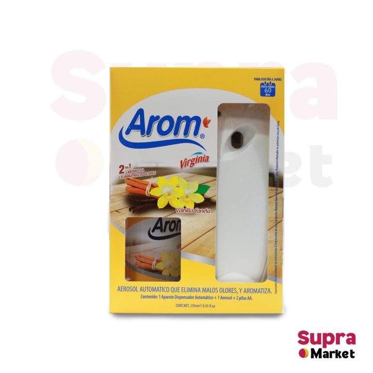 DISPENSADOR + AEROSOL AROM