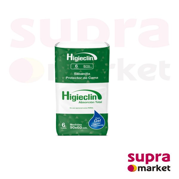 SABANILLA HIGIECLIN 6 UNID.