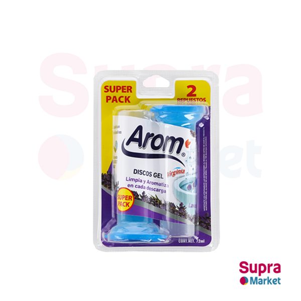 DISCOS GEL AROM REPUESTO * 2