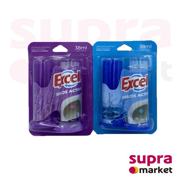 DISCOS ACTIVOS GEL WC EXCELL