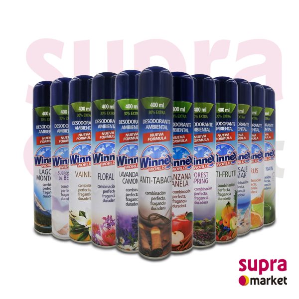DESODORANTE AMBIENTAL WINNEX 400 ML