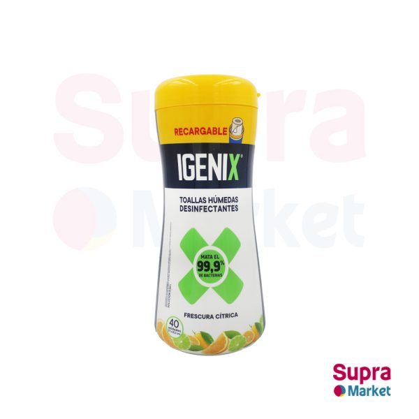 TOALLAS HUMEDAS  IGENIX 40 Und