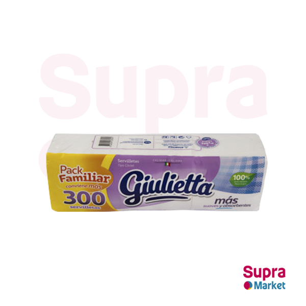 SERVILLETA GIULIETTA FAMILIAR 300 Und - Imagen 3