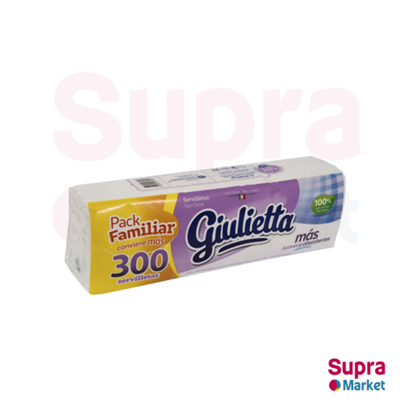 SERVILLETA GIULIETTA FAMILIAR 300 Und