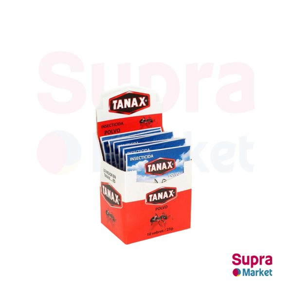 TANAX POLVO SOBRE 25 Gr (10 und por caja)