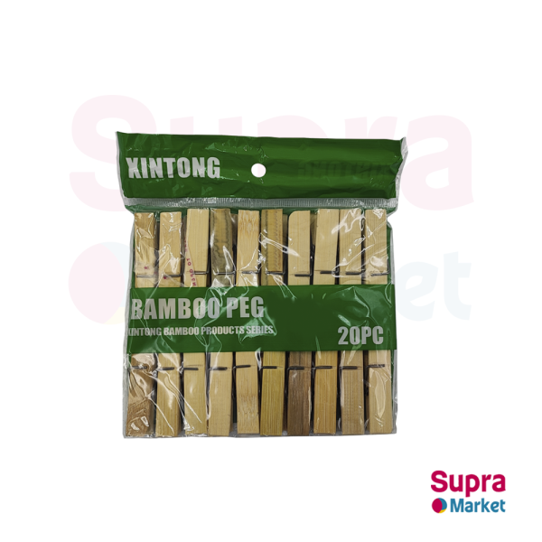 PINZA ROPA MADERA 20 Und