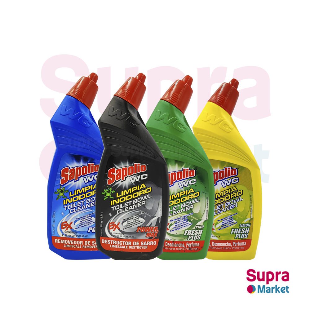 Limpia Inodoro Sapolio WC Power Max 750ml 