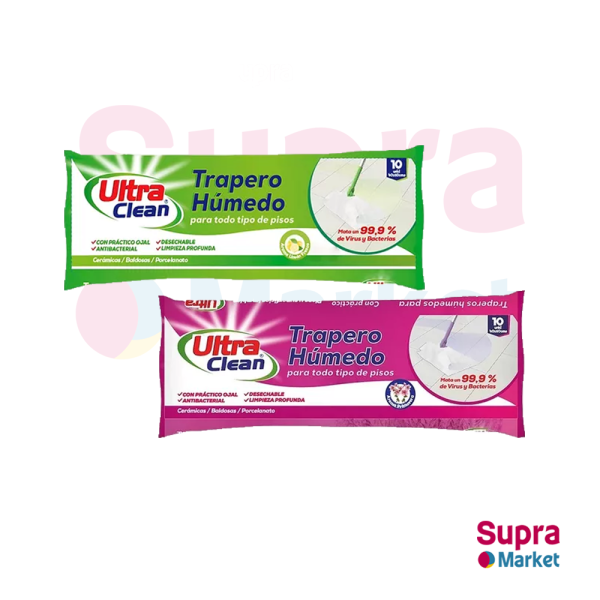 TRAPERO HUMEDO ULTRA CLEAN 10 und
