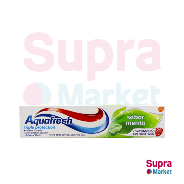 AQUAFRESH TRIPLE ACCION 126g