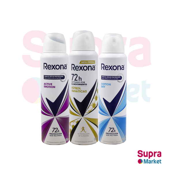 DESODORANTE REXONA SPRAY MUJER