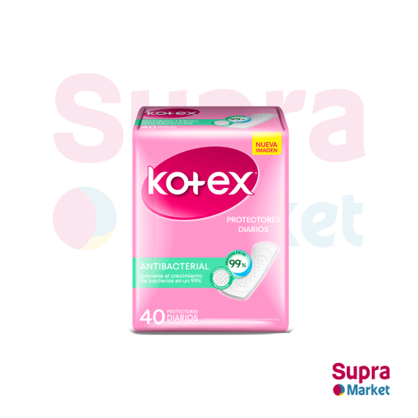 KOTEX PROTECTOR DIARIO 40 Und