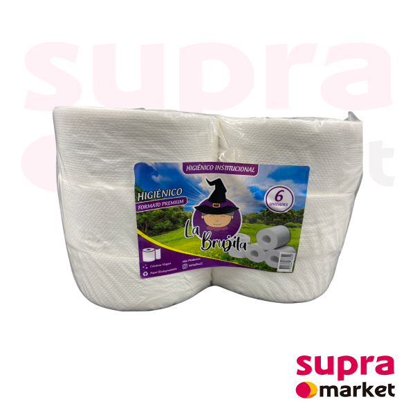 PAPEL JUMBO BRUJITA 6*300 MTS