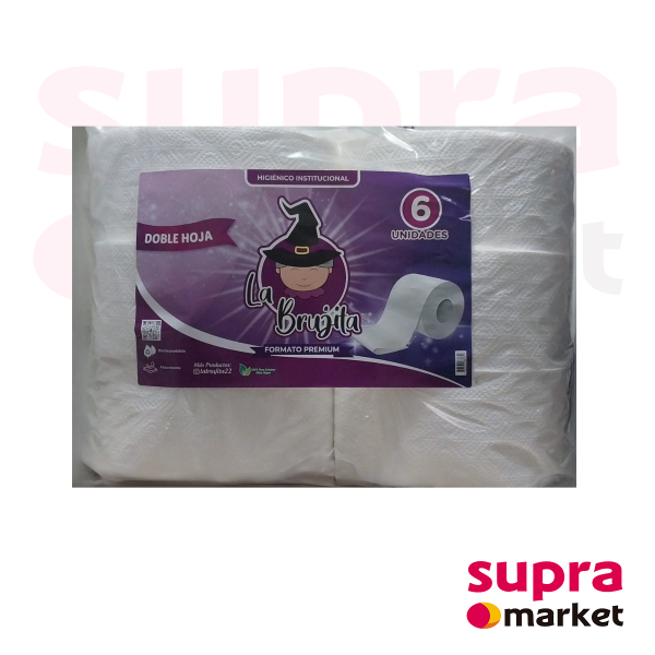 PAPEL JUMBO BRUJITA 6*200 MTS